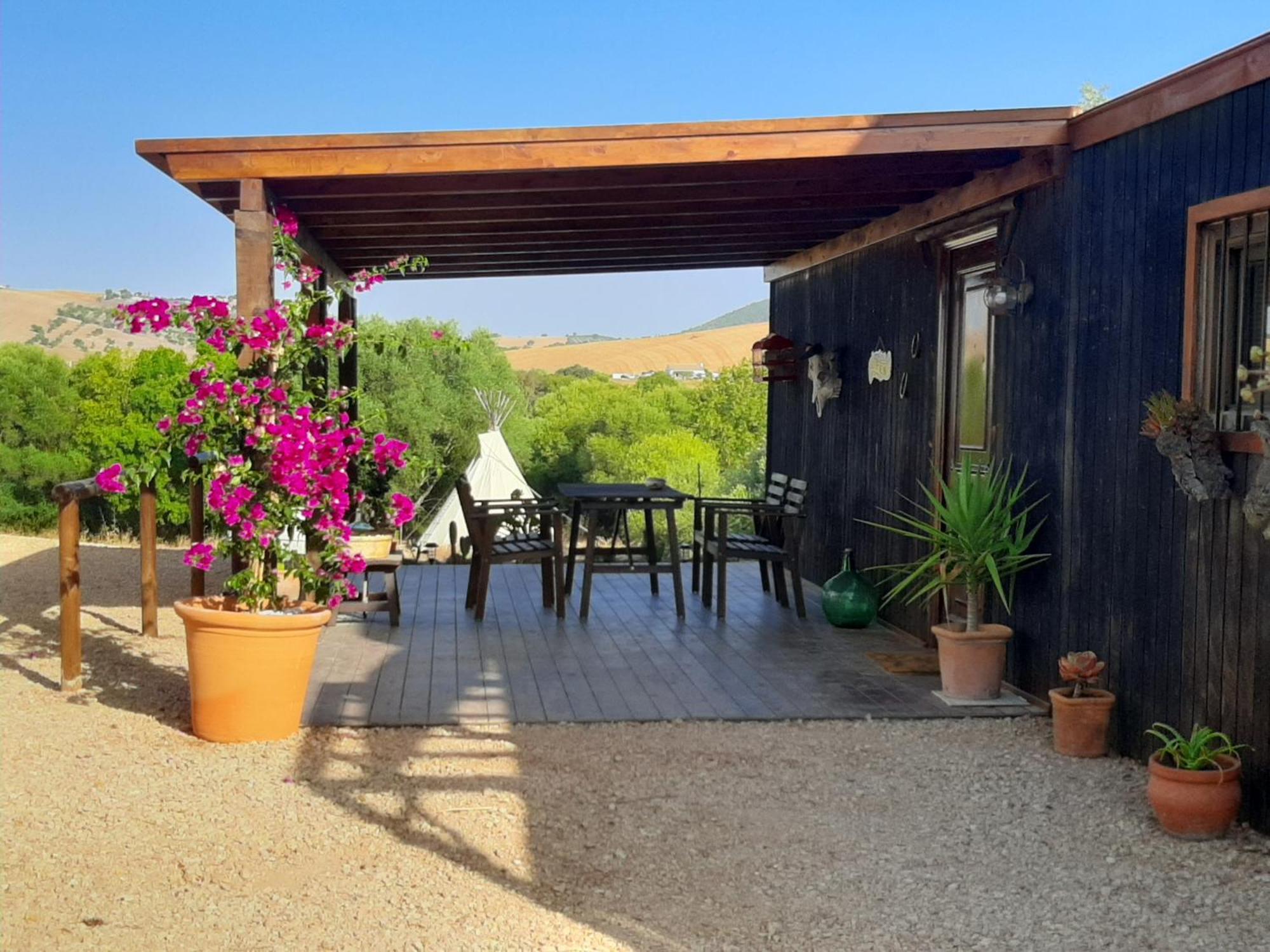 プラド・デル・レイ Preciosa Casa De Madera, Andaluciaヴィラ エクステリア 写真
